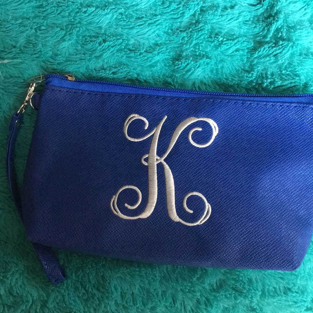 Brand New Initial “K” wristlet